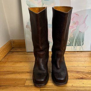 Vintage Tall Brown Frye Boots
